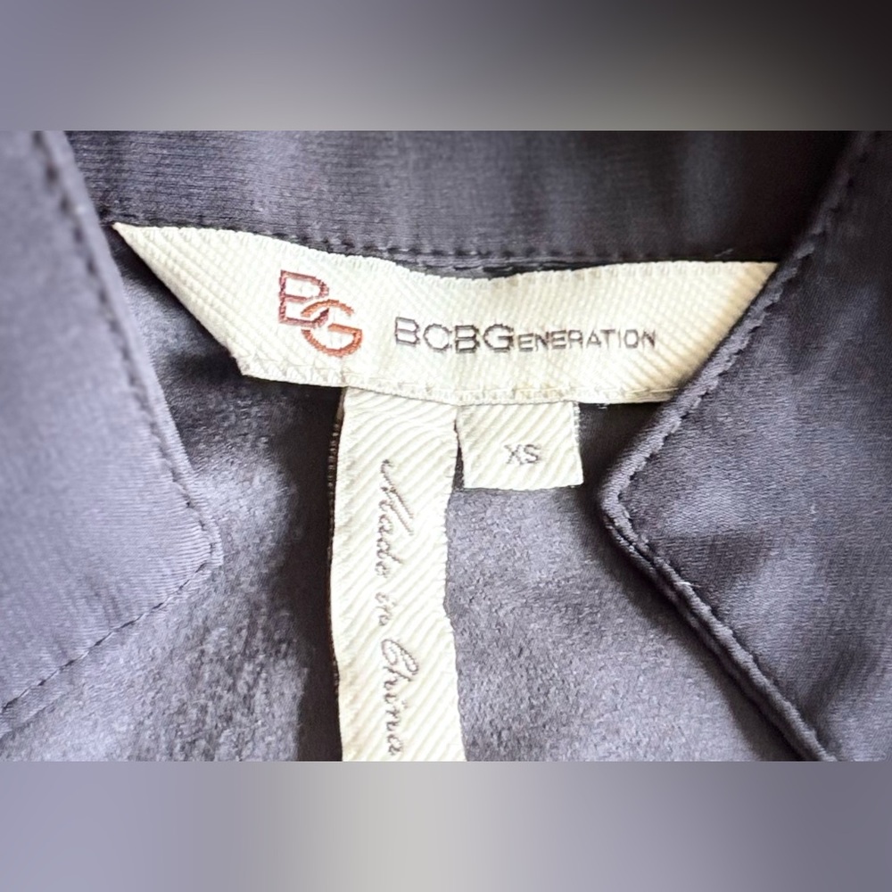 BCBGeneration Charcoal Romper - Picture 4 of 11